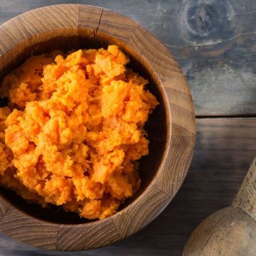 Purée de patates douces et pommes de terre au cumin Purée de patates douces et pommes de terre au cumin