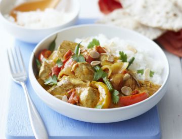 Curry de dinde au lait de coco Curry de dinde au lait de coco