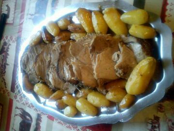 Roti de porc pomme de terre Roti de porc pomme de terre