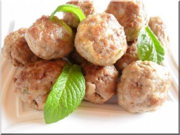 Boulettes de viande à la menthe Boulettes de viande à la menthe