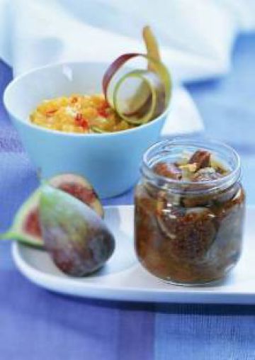 Chutney de figues aux oignons