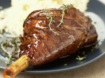 Souris d'agneau caramélisée Souris d'agneau caramélisée