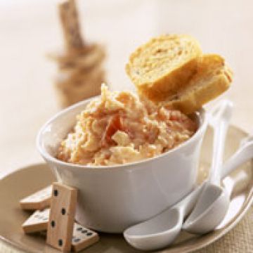 Rillettes de saumon à la crème Rillettes de saumon à la crème