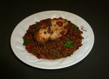 Poulet aux lentilles et à la tomate - WWEB 9 SP la part Poulet aux lentilles et à la tomate - WWEB 9 SP la part
