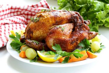 Poulet rôti au raisin Poulet rôti au raisin