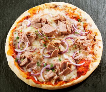 Tarte chèvre, thon et tomates Tarte chèvre, thon et tomates