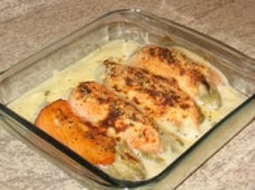Endives gratinées au saumon Endives gratinées au saumon