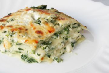 Lasagne de choux chinois au fromage blanc et chèvre Lasagne de choux chinois au fromage blanc et chèvre