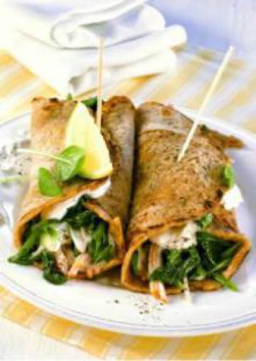 Wraps au blanc de dinde Wraps au blanc de dinde