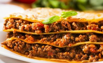 Lasagnes au boeuf Lasagnes au boeuf