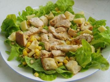 Salade composée au poulet Salade composée au poulet