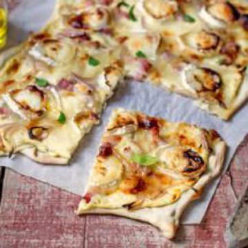 Pizza chèvre miel Pizza chèvre miel