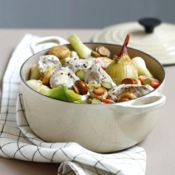 Pâtes à la feta, pignons et parmesan Pâtes à la feta, pignons et parmesan
