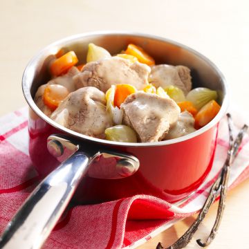 Blanquette de veau à la vanille