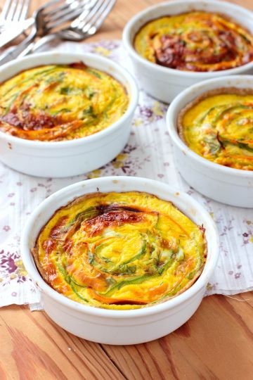 Clafoutis aux carottes, orange, fromage frais et cumin Clafoutis aux carottes, orange, fromage frais et cumin