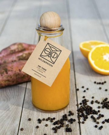 Jus pomme, orange, et patate douce Jus pomme, orange, et patate douce