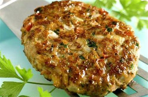 Galettes de viande aux herbes Galettes de viande aux herbes