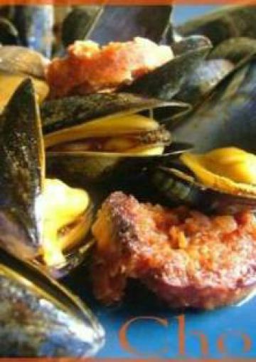 Moules au chorizo Moules au chorizo