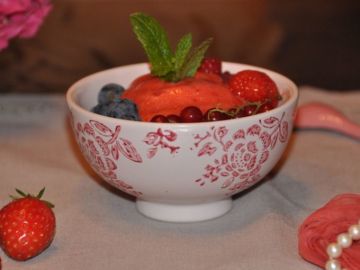 Sorbet fraise (ig bas) Sorbet fraise (ig bas)