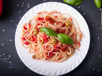 Spaghettis-mozza Spaghettis-mozza