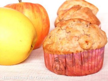 Muffins aux pommes et à la cannelle Muffins aux pommes et à la cannelle