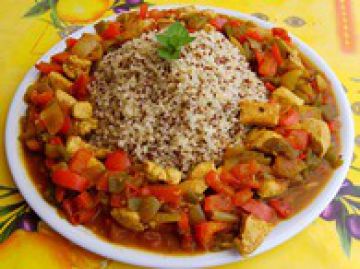 Poulet au quinoa Poulet au quinoa