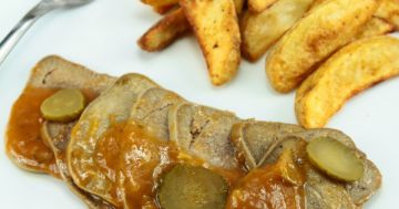 Langue de boeuf en sauce Langue de boeuf en sauce