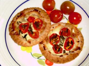 Bouchées au chèvre et à la tomate Bouchées au chèvre et à la tomate