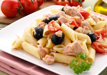 Salade de pâtes au thon Salade de pâtes au thon