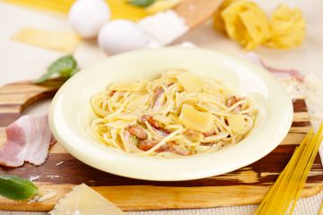 One pot pasta crémeuses façon carbonara One pot pasta crémeuses façon carbonara