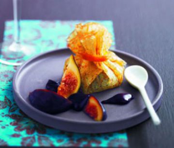 Aumônières aux figues et au cidre Aumônières aux figues et au cidre
