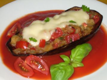 Aubergines en coque Aubergines en coque
