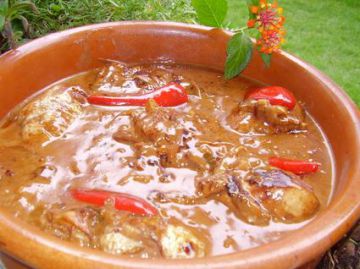 Poulet rhum-coco Poulet rhum-coco