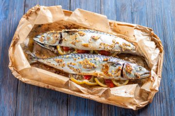 Papillote de sardines à la moutarde Papillote de sardines à la moutarde