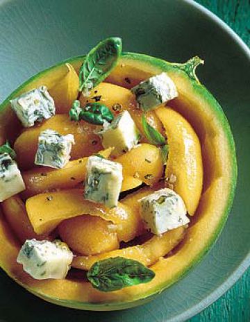 Melon au gorgonzola Melon au gorgonzola