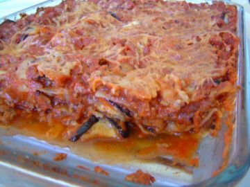 Lasagnes aux aubergines