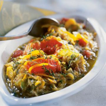 Compotée de légumes à la provençale Compotée de légumes à la provençale