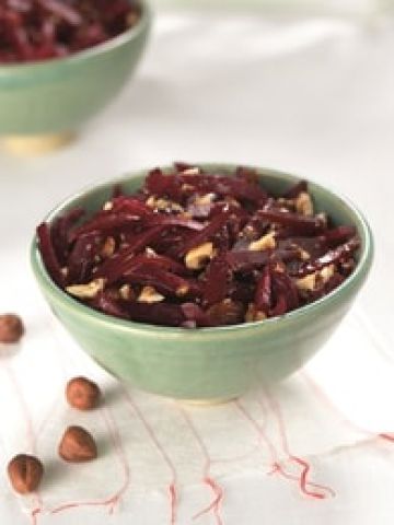 Betterave rouge aux noisettes Betterave rouge aux noisettes