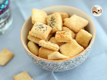 Biscuits apéritif faits maison