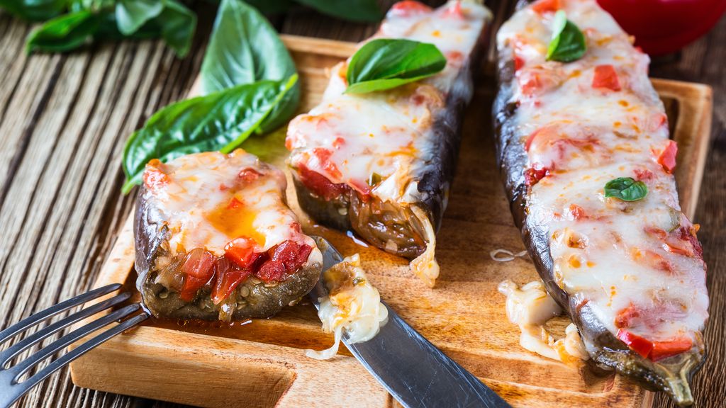 Aubergines farcies light au pesto Aubergines farcies light au pesto