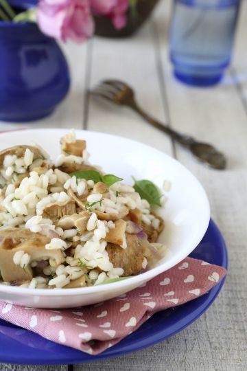 Risotto aux champignons Risotto aux champignons