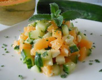 Tartare de melon Tartare de melon