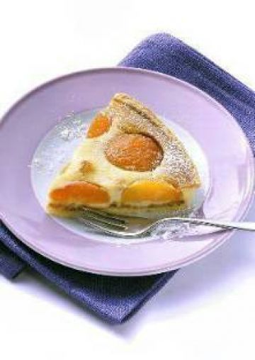 Tarte express aux abricots