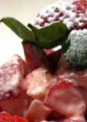 Feuilleté de Fraises à la crème fraîche Feuilleté de Fraises à la crème fraîche