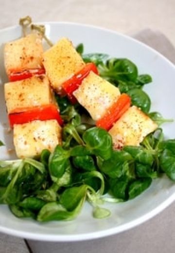 Brochettes de panais tandoori Brochettes de panais tandoori