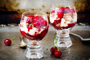 Trifle aux cerises Trifle aux cerises
