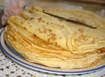 Crêpes à la vanille Crêpes à la vanille