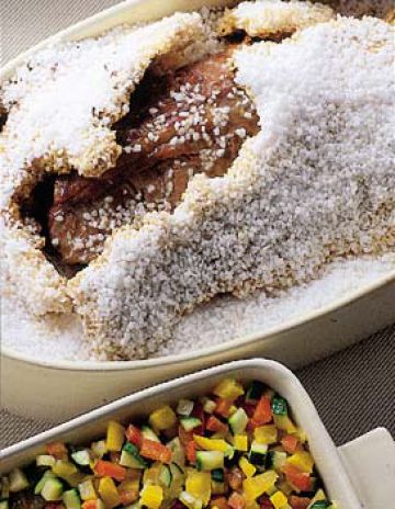 rôti de porc en croûte de sel rôti de porc en croûte de sel