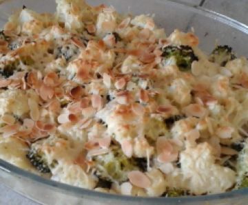 Gratin de chou-fleur et brocoli Thermomix Gratin de chou-fleur et brocoli Thermomix
