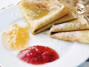 Crêpes légères, sans gluten et sans lactose Crêpes légères, sans gluten et sans lactose